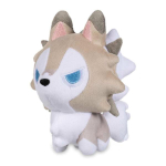 Officiële Pokemon center knuffel, Lycanroc midday 16cm Pokedoll